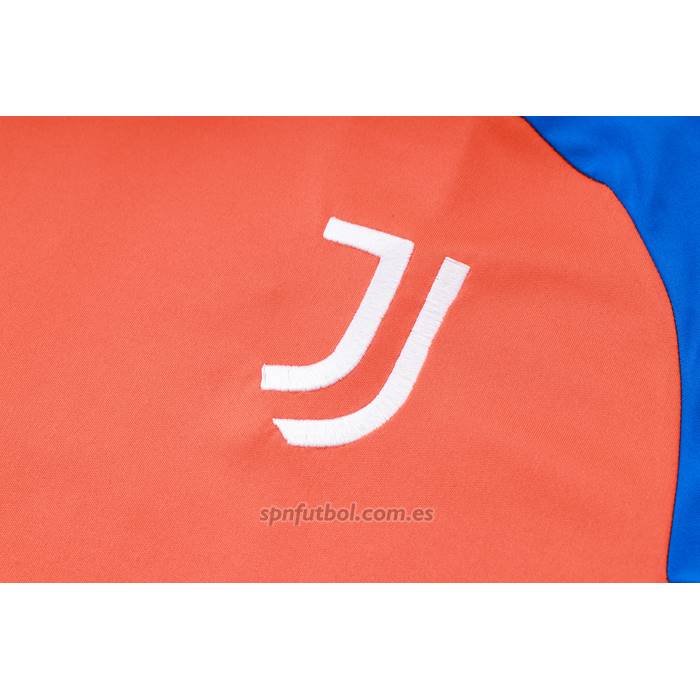 Chandal del Juventus Manga Corta 2024-2025 Naranja - Pantalon Corto